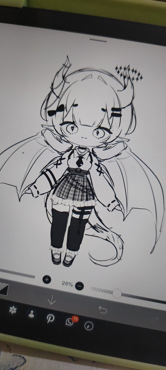 _Vix_shi_'s tweet photo. Adopt wip :3 
#wip #art https://t.co/VZWC6YLY9N