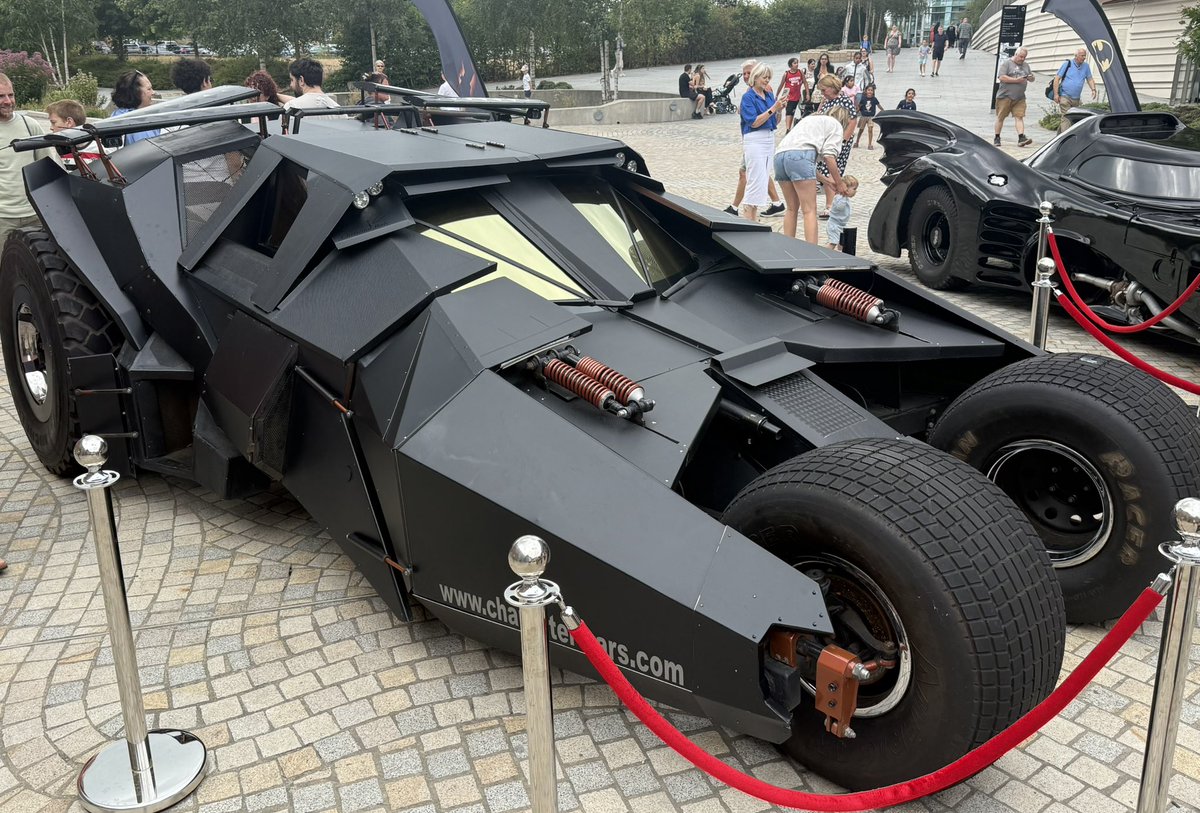 Car Stars on display at Westquay Esplanade for a few days
