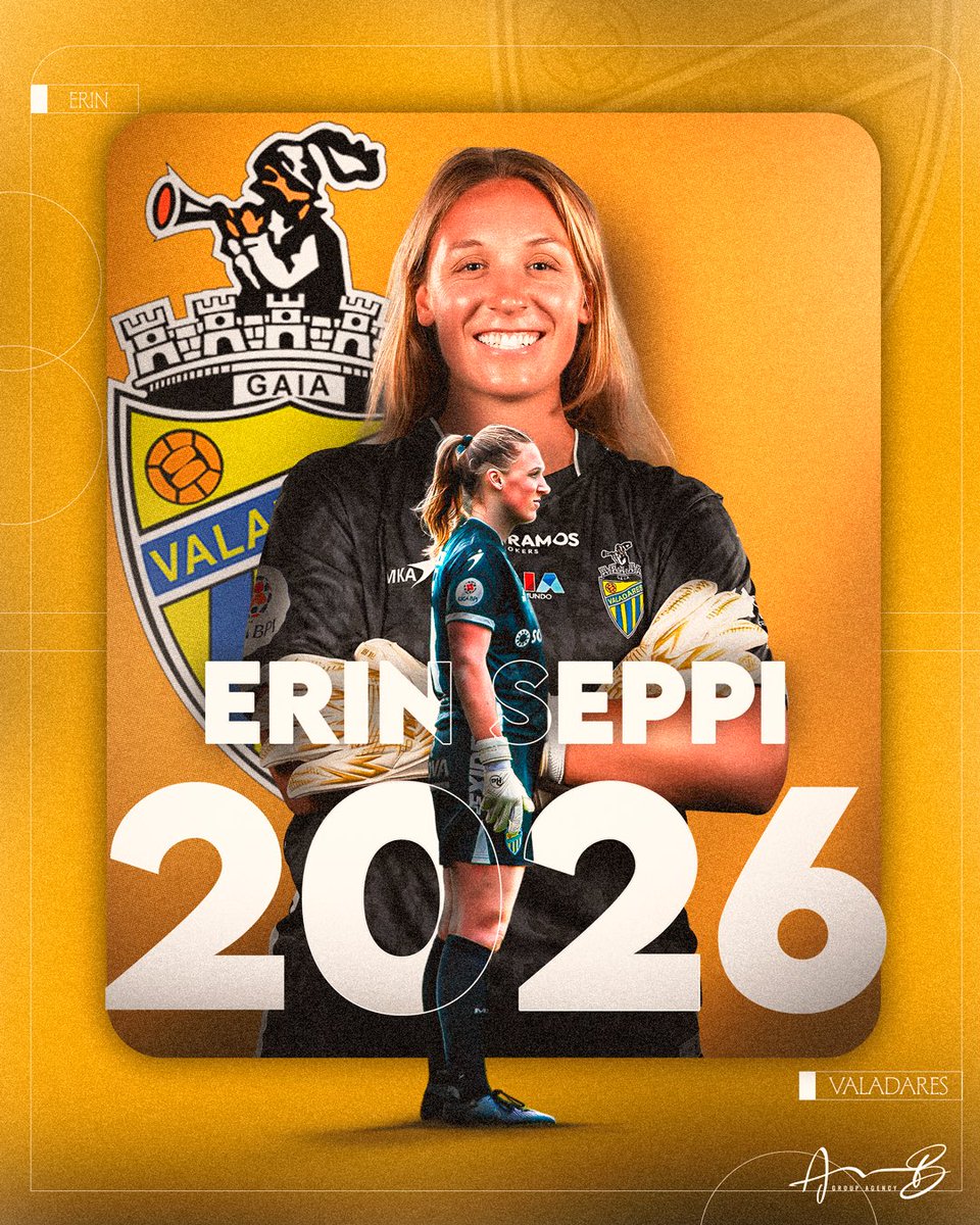 Amb_GroupAgency's tweet photo. ✍️ Erin Seppi extends her stay with Valadares Gaia FC for one more season + 1 year option.

Congrats Erin! All the best for the upcoming Liga BPI season 

#TeamAMB https://t.co/ufbfys61ti