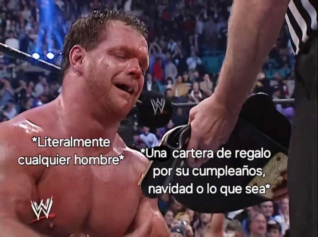 Nunca he comprado una billetera