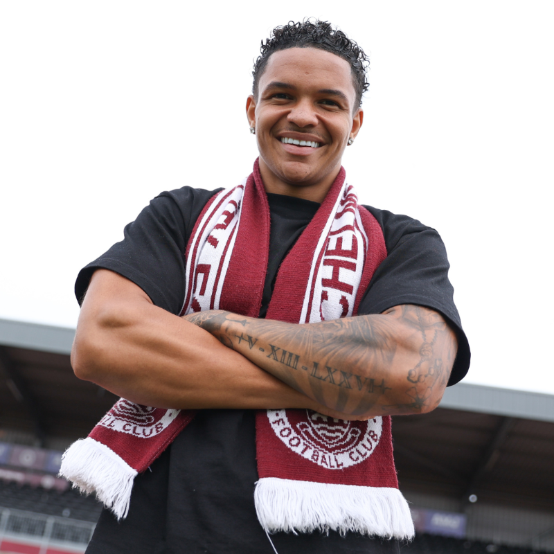 OfficialClarets's tweet photo. We are delighted to announce the signing of Striker Louie Kudiabor, following a successful trial period.  

#ClaretsTogether