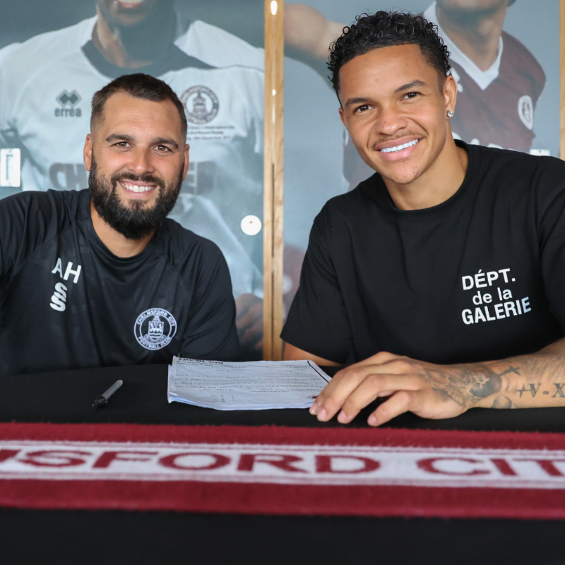 OfficialClarets's tweet photo. We are delighted to announce the signing of Striker Louie Kudiabor, following a successful trial period.  

#ClaretsTogether