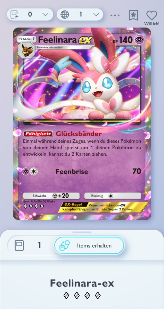 Kann mir jemand ein Feelinara in TCG Pocket tauschen? 👀