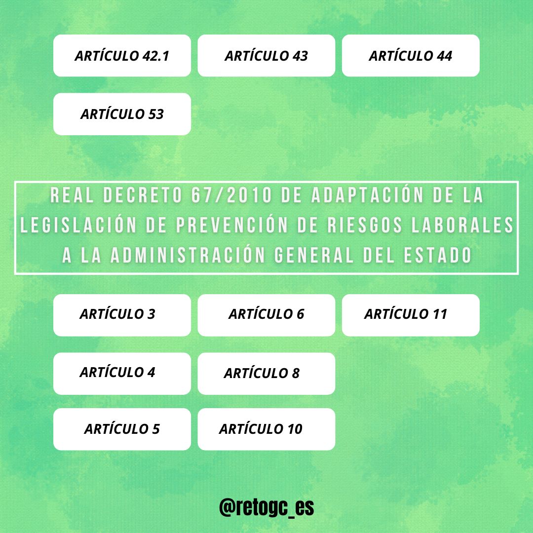 RetoGC's tweet image. ¡ HOLA OPOSITORES! 💪 

Le damos la Bienvenida a agosto, con la SELECCIÓN más ULTRARESUMIDA de ARTÍCULOS  del TEMA 3: Prevención de Riesgos Laborales !! 🙃

Más corto IMPOSIBLE. Y espero que estén todas las preguntas del examen 😋 

La semana que viene otro tema!

¿DIFUNDÍS?