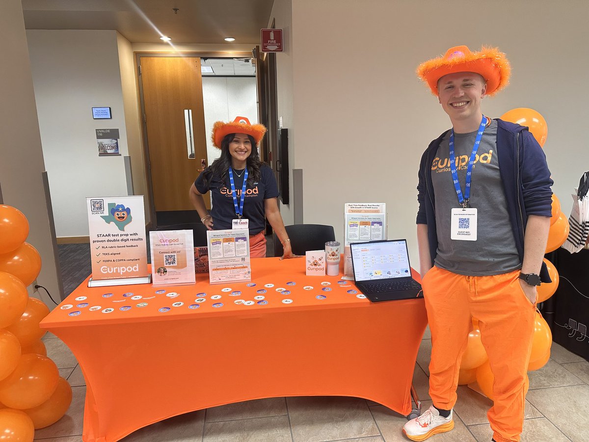 Meeting the most amazing <a href="/curipodofficial/">Curipod</a> champions from <a href="/ESCRegion20/">ESC Region 20</a> during this week’s Teach, Reach, Inspire Summer &amp; Literacy Conference was such a highlight! 🙌🏼

Hearing teachers say, “Where has this been for all my teaching years?/ This is so incredible!” was such a huge