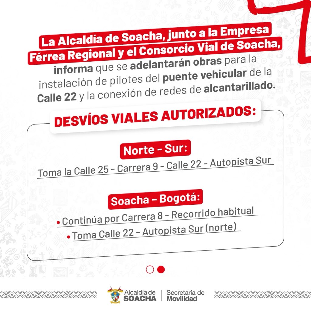 Desde el Gobierno de la Ciudad informamos que a partir de este lunes 4 de agosto se dará inicio a una obra sobre la Carrera Séptima, entre las calles 25 y 22.

Tu paciencia y colaboración son fundamentales para avanzar hacia una ciudad mejor conectada.