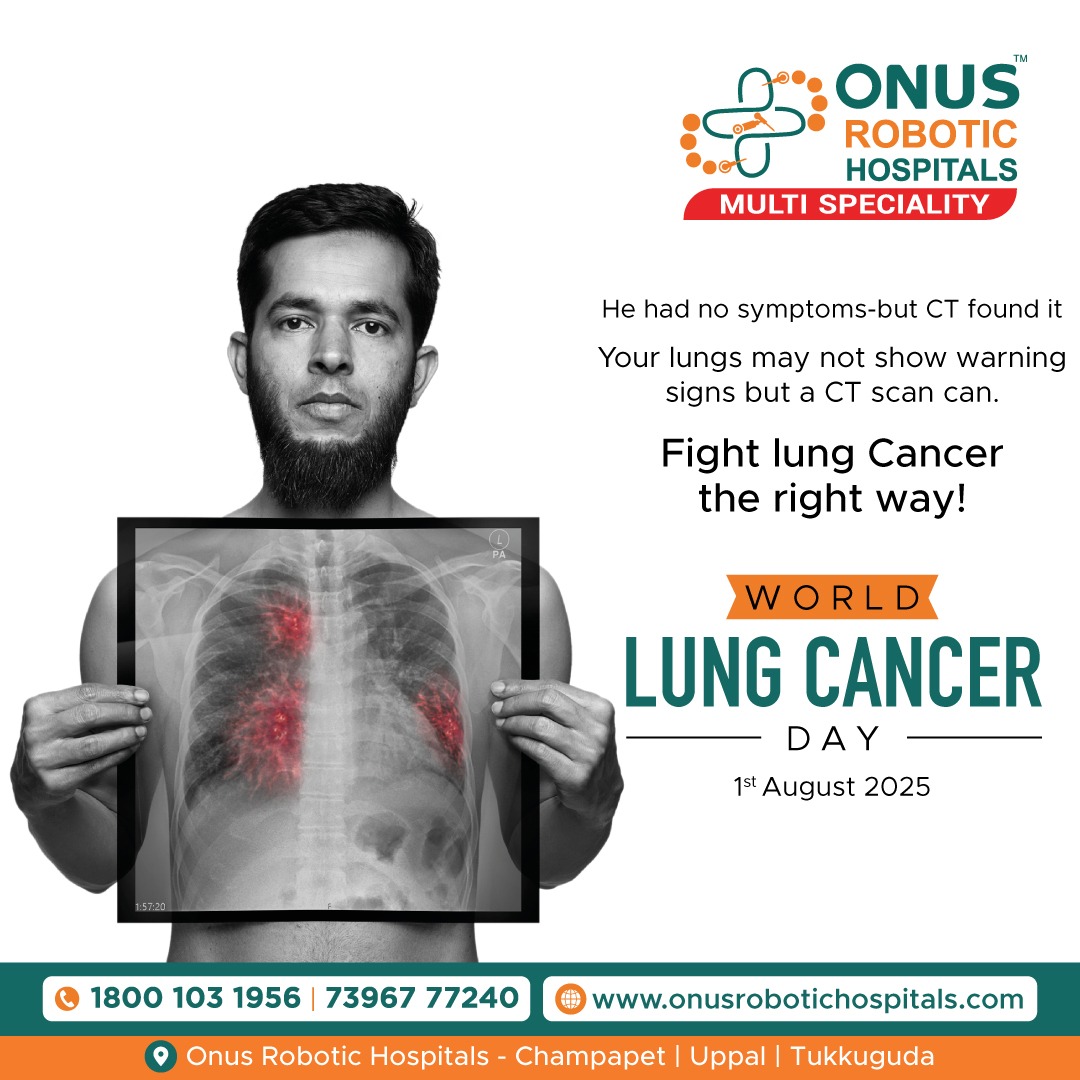 Dr_BalrajuNaidu's tweet image. He felt fine. But his scans told a different story.
Lung cancer doesn’t always knock with symptoms.
But early detection can open the door to survival.

This #WorldLungCancerDay, listen to the silence your body might be keeping.
👉 Get screened. Get safe. Stay strong.

#LungCancer