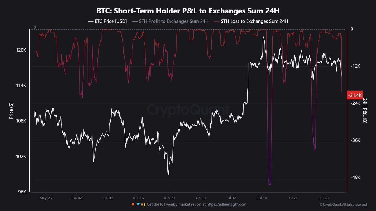 21 400 BTC ont été liquidés à perte en 24h par des investisseurs shorts 📉 

Les vendeurs paniquent, les paperhands lâchent prise !🤔