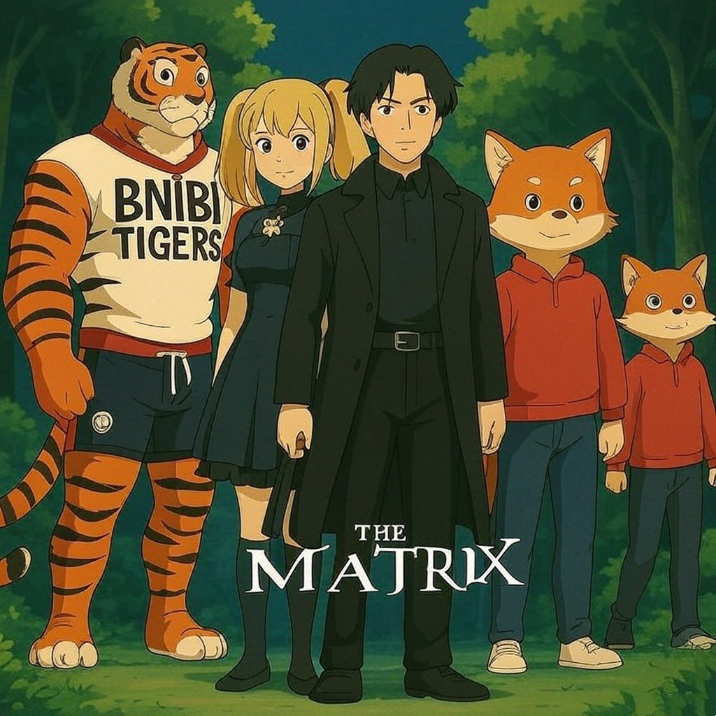 Grok companion matrix - ghibli