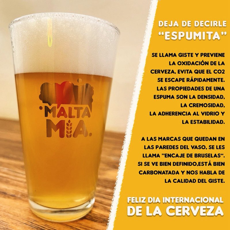 #DatoChelero para celebrar el #diainternacionaldelacerveza 🍻🤩

¿Cuál es su estilo y/o cerveza favorita? Por acá los esperamos para celebrar todo el mes en Malta Mía 😎

Y recuerden todo con medida se disfruta mejor 🔥