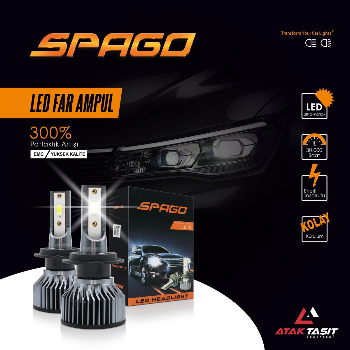 Atak_Tasit's tweet image. Spago Led Far Ampul

#spago #ledfarampul #ataktaşıtyedekleri #herzamanatak #YedekParça #SpareParts #Aftermarket