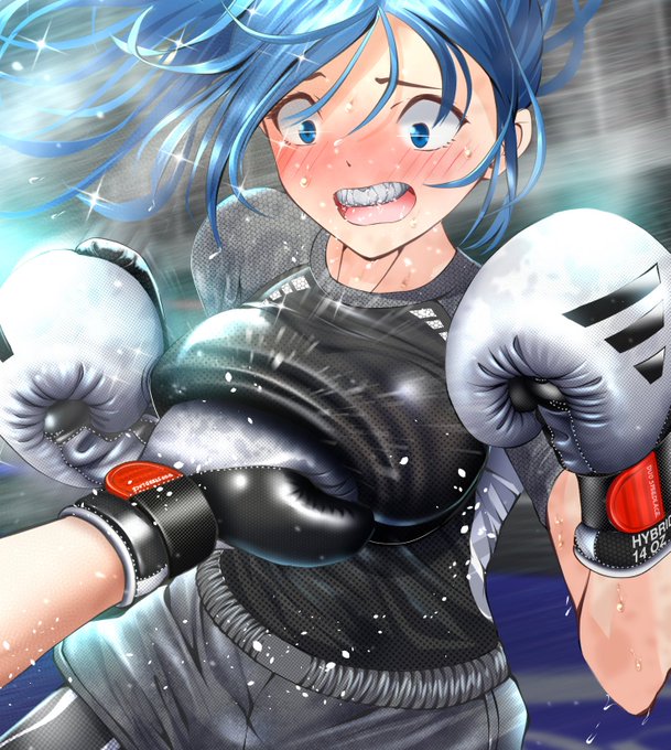 おっパンチ🥊🥊💨
#おっぱいの日 