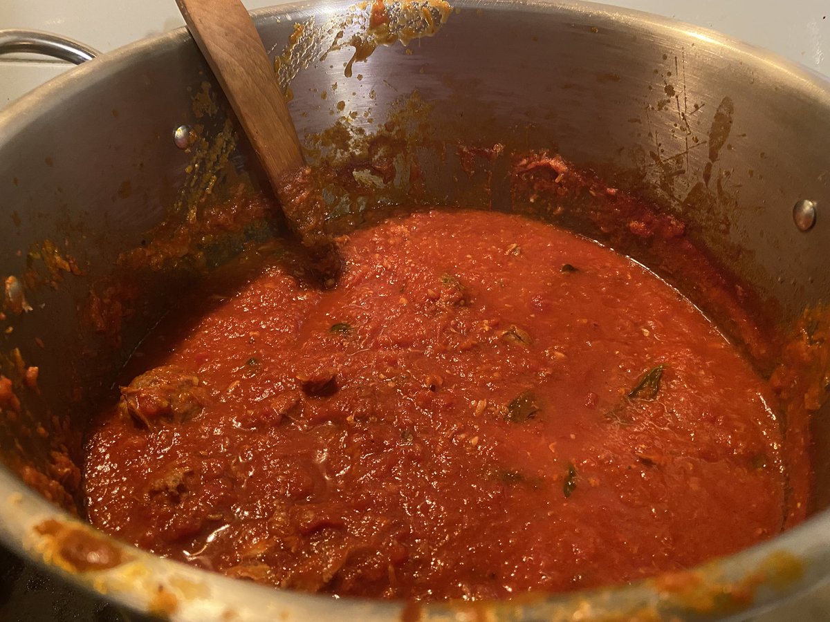 Because you can’t eat steak every night, sometimes I like to make a Goodfellas Prison sauce (with three small onions). Oh but you gotta have the pork….