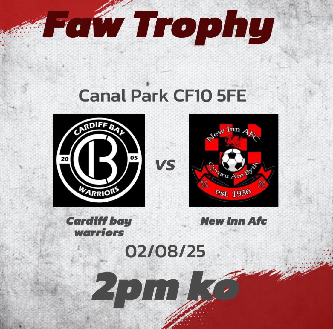 Cardiff bay warriors #Nextgen ๐ด๓ ง๓ ข๓ ท๓ ฌ๓ ณ๓ ฟ (@warriorscardiff) on Twitter photo ๐๐๐ ๐๐๐๐๐๐ ๐
Back to it & itโs another cup game as we host <a href="/NewInnAFC/">New Inn AFC</a> this time in the Dragon Signs Amateur Trophy โฝ๏ธ
Come and support the boys โ๏ธโ๏ธ
#Warriors ๐๐๐ ๐๐๐๐๐๐ ๐
Back to it & itโs another cup game as we host <a href="/NewInnAFC/">New Inn AFC</a> this time in the Dragon Signs Amateur Trophy โฝ๏ธ
Come and support the boys โ๏ธโ๏ธ
#Warriors