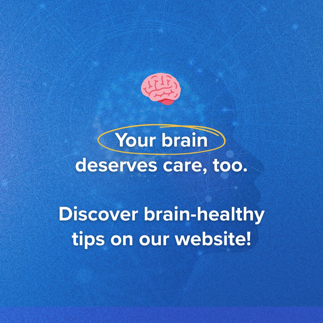 🧠 #BrainHealth is in your hands. 🧠

From staying active to staying social, small steps today can protect your brain tomorrow. Start with these tips: bit.ly/OurConnections…