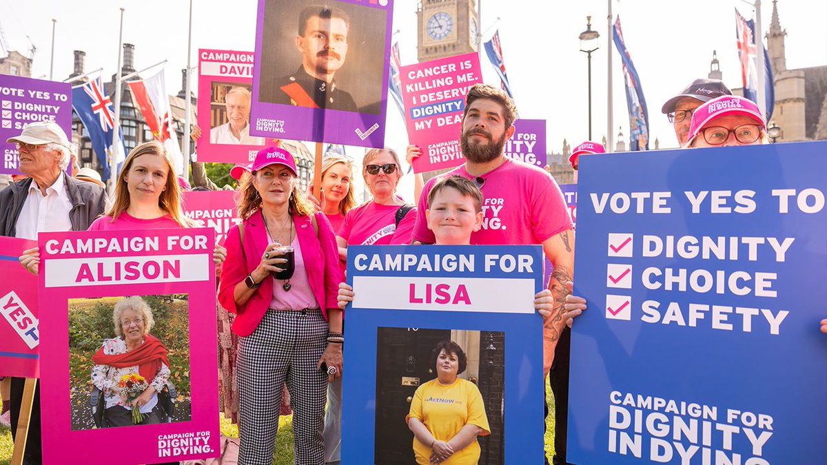 No one should be forced to suffer against their will.

Assisted dying offers a safe, compassionate option for those facing unbearable end-of-life pain.

#YesToDignity