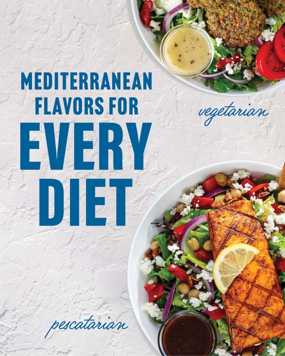 We tailor modern Mediterranean dishes for every lifestyle! Enjoy bold, fresh flavors! 🌱🍽️ #Mediterranean #HealthyEating #Foodie