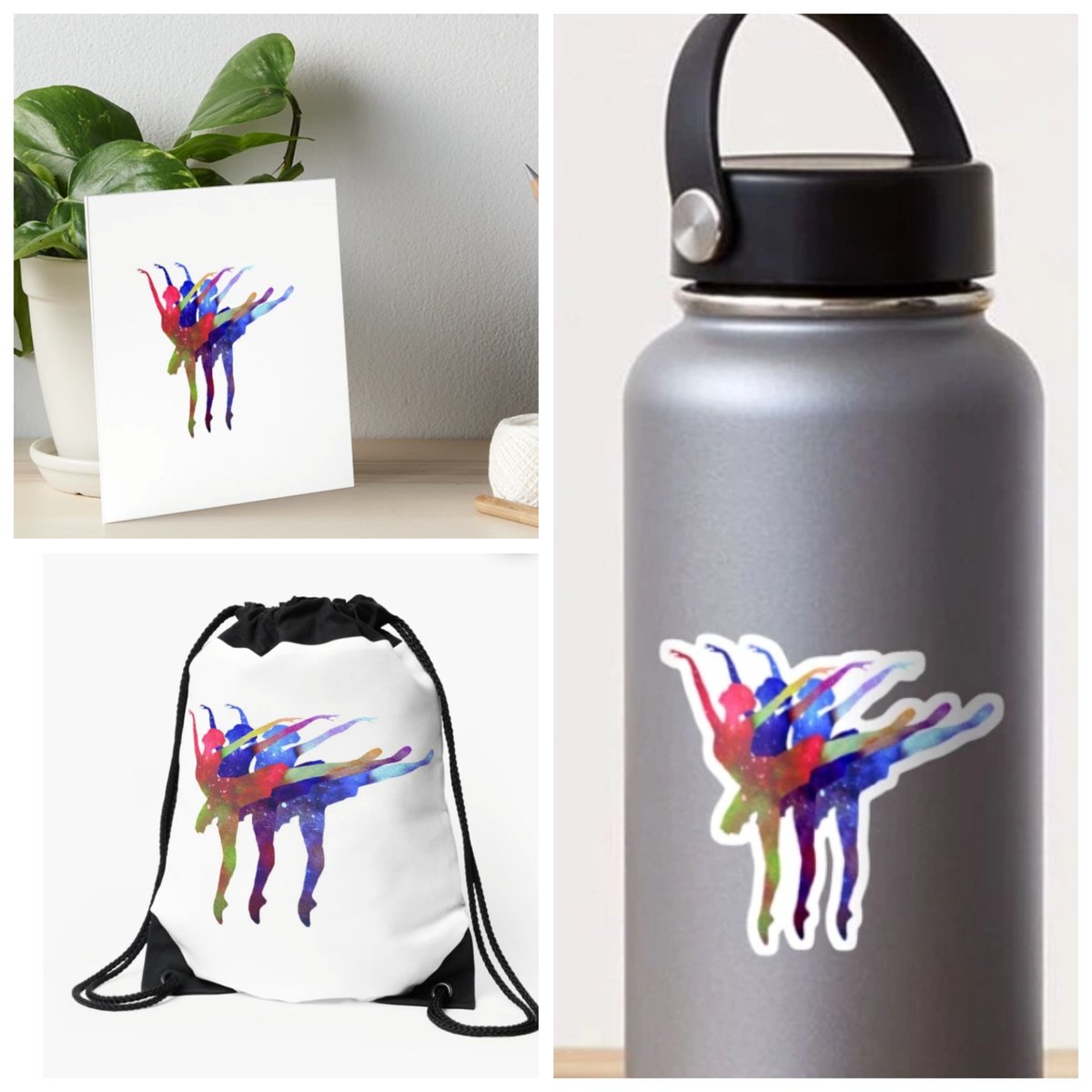 Manitarka's tweet photo. #ballet #ballwrina #dance #watercolor #sticker #poster #stringbag #Redbubble #Manitarka https://t.co/E25oIjar00 https://t.co/j7591iRlCy