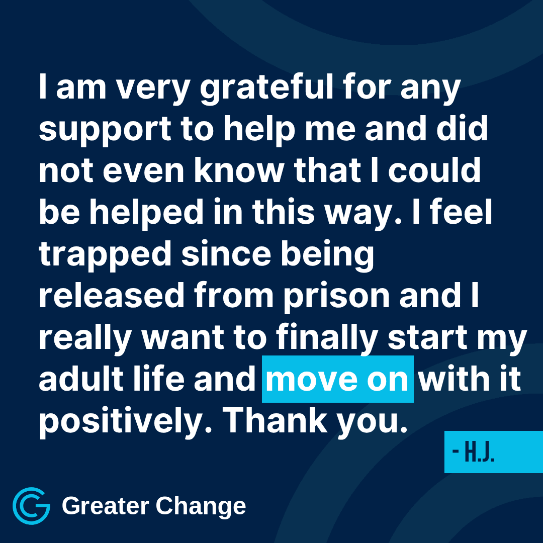 'I really want to finally start my adult life' 

Budgets tailored to the individual needs of those experiencing or at risk of homelessness allows them to take control of their life and move on from the difficulties they find themselves trapped in.
