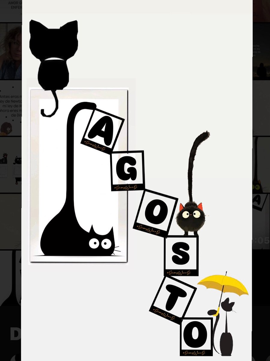 Que todos comiencen su mes con toda la energía y el ánimo de ser y hacer mejor en todo. 

Feliz agosto!!!