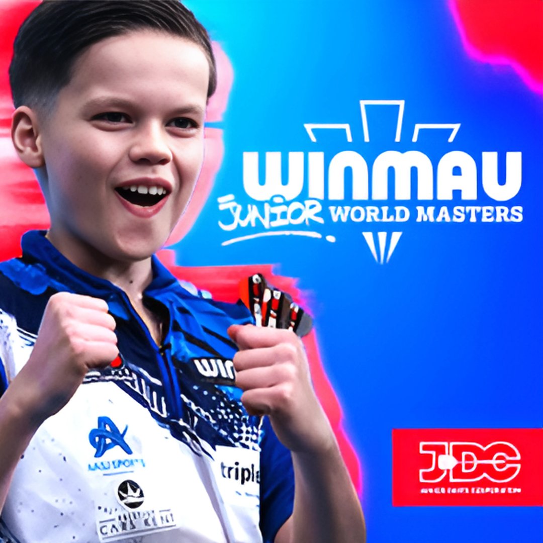 🏆 Introducing the Winmau Junior World Masters 2026!

This is the premier stage for rising talent across the global JDC network and now features two ways to qualify:

🎯 2 spots per Winmau-affiliated academy
🎯 Wildcard entries via a Winmau-endorsed qualifier open to all JDC