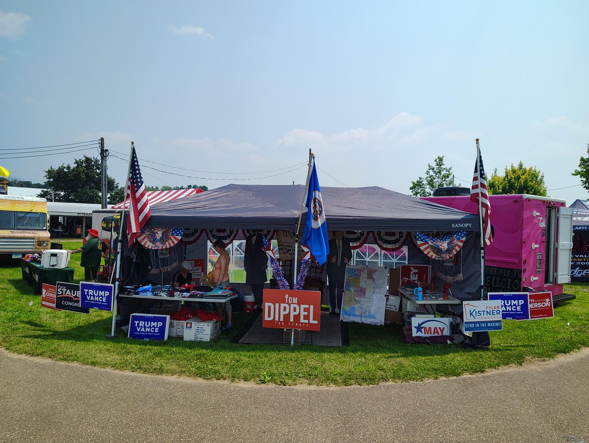 We are at the Washington County Fair. Come say hi!