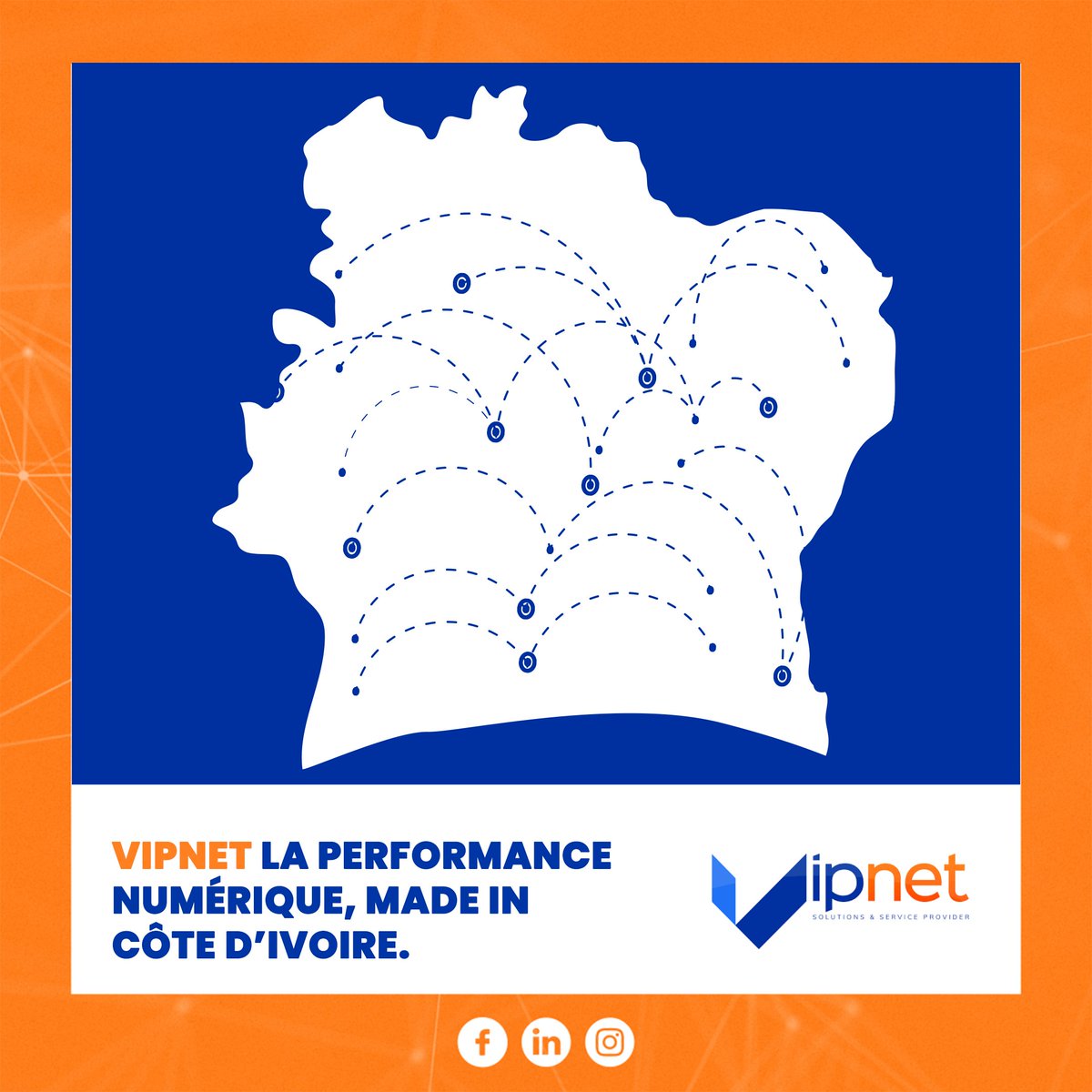 VIPNET_CI's tweet image. Doté d’un réseau robuste et performant, avec une expertise locale nous connectons tout type d’entreprise, d’institution et les foyers aux standards technologiques les plus exigeants.
#VIPNETCI #ConnectéPartout #PerformanceNumérique #MadeInCIV #DigitalCôteDIvoire