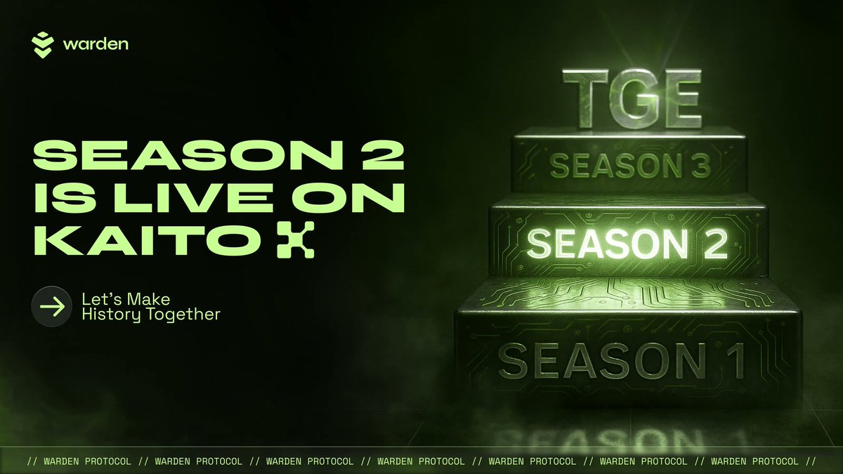 Web3 不會等你，它已經自動化了。

DeFi 的舊時代？手動操作，混亂不堪，過時了。

新時代？
➤ 鏈上代理
➤ 自動執行
➤ AI 增強型智能合約
➤ 激勵使用

<a href="/wardenprotocol/">Warden</a> 正在 Solana + EVM 上建立其背後的基礎設施。