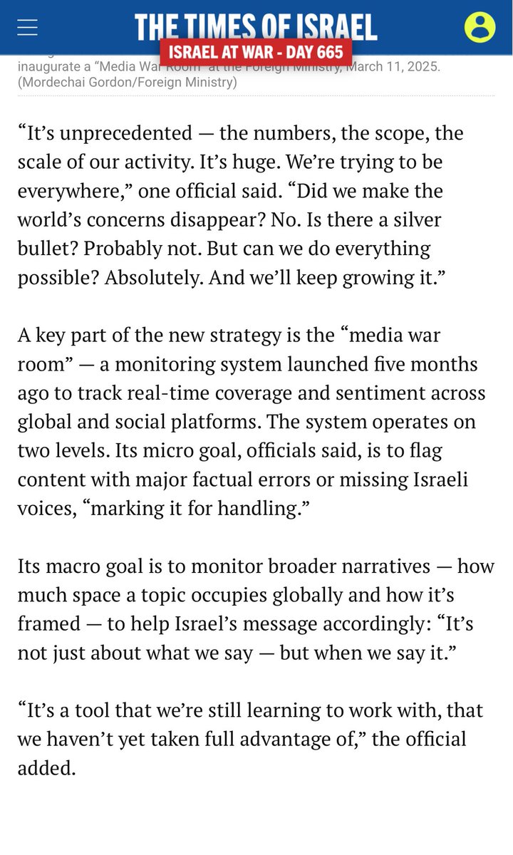 briantashman's tweet photo. Israel is dropping the term “hasbara” to describe its propaganda efforts and replacing it with “toda’a” (consciousness)

Also plans to spend tens of millions on “influencers and policymakers” https://t.co/fnCPPNrKXv
