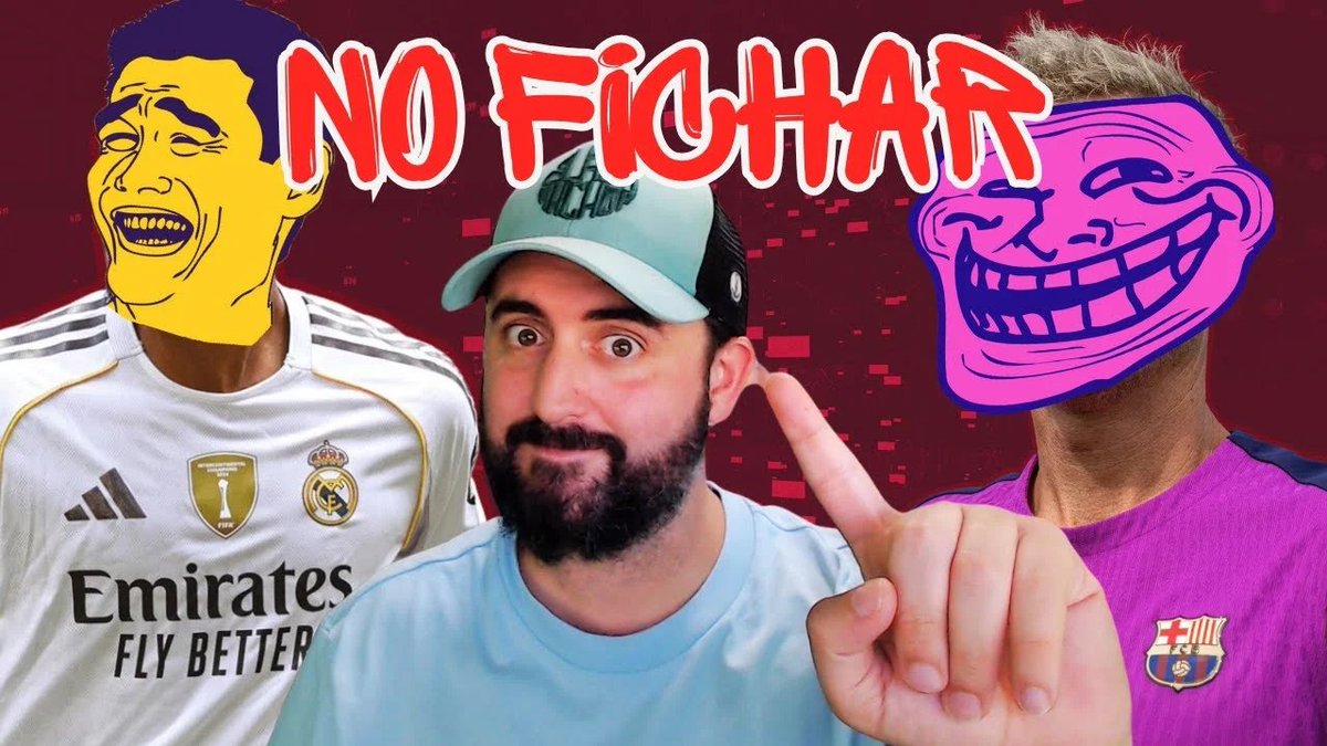 JORNADA PERFECTA (@jornadaperfecta) on Twitter photo 😰 ¡CUIDADO! ¡NO TIRES EL DINERO!
😅 Hay ciertos nombres en el mercado fantasy que pueden parecer atractivos, pero no son nada recomendables.
👀 ¿Quieres saber quiénes son? ¡Tienes los nombres en nuestro vídeo!
🎙️ Con <a href="/javirando/">Javi Rando</a>
⤵️⤵️⤵️ 😰 ¡CUIDADO! ¡NO TIRES EL DINERO!
😅 Hay ciertos nombres en el mercado fantasy que pueden parecer atractivos, pero no son nada recomendables.
👀 ¿Quieres saber quiénes son? ¡Tienes los nombres en nuestro vídeo!
🎙️ Con <a href="/javirando/">Javi Rando</a>
⤵️⤵️⤵️