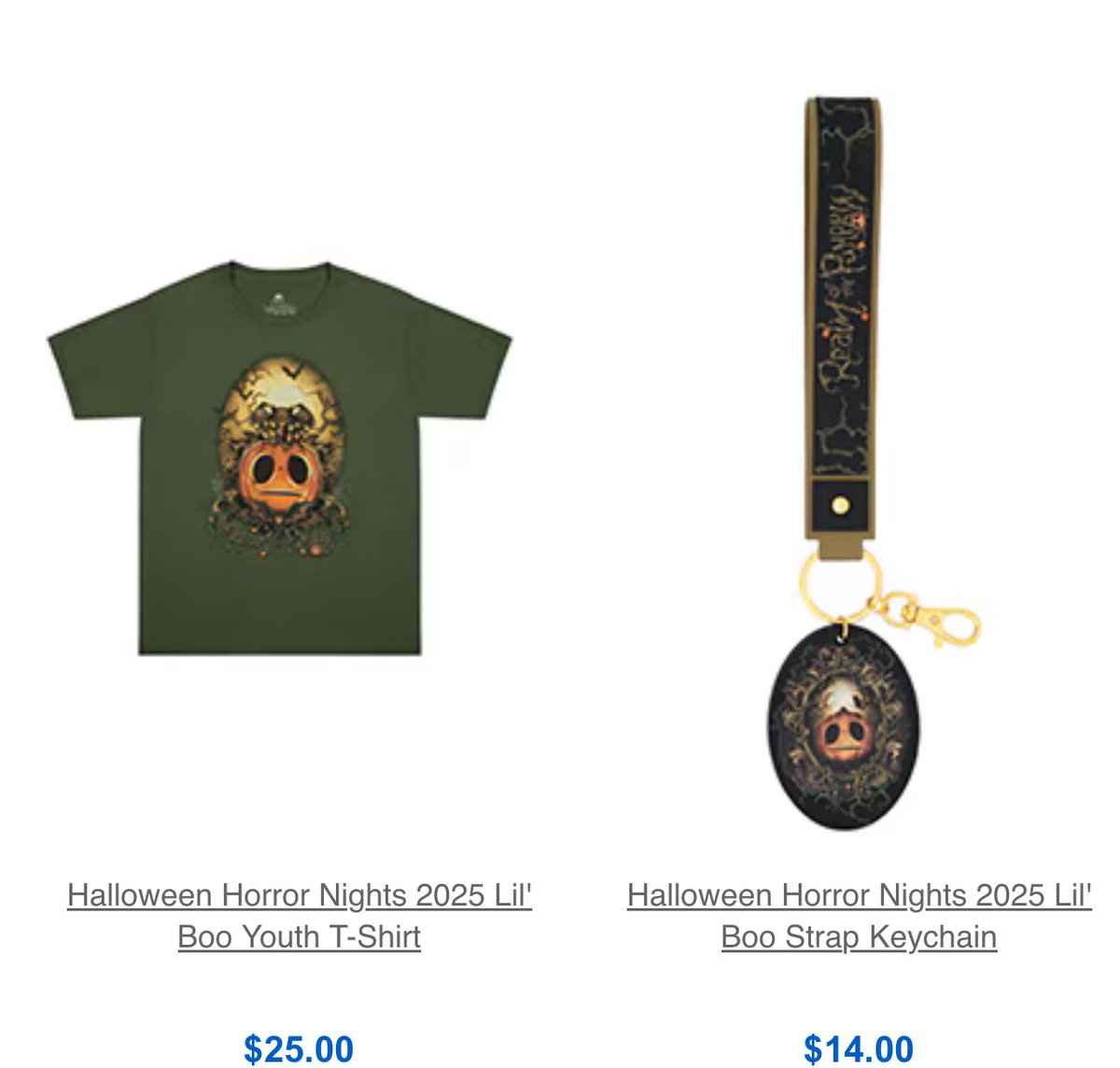 Freaks_HHN's tweet photo. Lil’ Boo 2025 merchandise has also shown up on the Shop Universal Orlando website. 

#lilboo #hhn #hhn34 #hhn2025 #halloweenhorrornights https://t.co/ANSHdQZASz