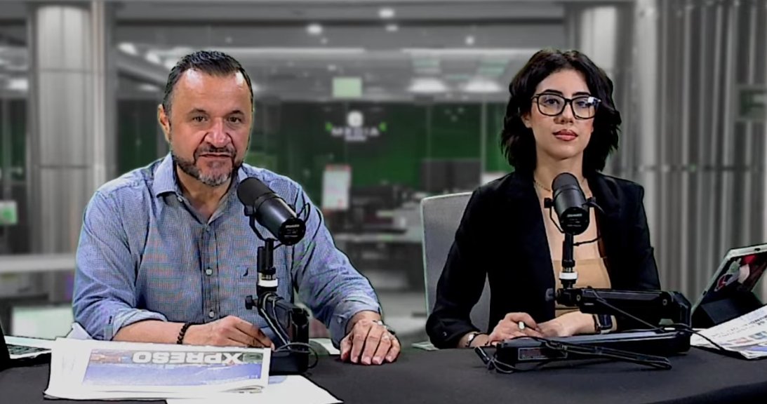 EXPRESO (@expresoweb) on Twitter photo ¡Buenos días! ☀️🗞️
🟢 Las noticias de este #FelizViernes en <a href="/Expreso24_7/">Expreso24/7</a> Matutino con <a href="/Liia_Sandoval/">~Laia</a> y <a href="/marcelobeyliss/">Marcelo Beyliss</a> ⤵️
📲 🔴 En vivo: dai.ly/x943j64
📌 Se dispara el dengue en #Sonora: 130 casos confirmados, sin defunciones hasta el momento.
📌 Absuelven a Israel ¡Buenos días! ☀️🗞️
🟢 Las noticias de este #FelizViernes en <a href="/Expreso24_7/">Expreso24/7</a> Matutino con <a href="/Liia_Sandoval/">~Laia</a> y <a href="/marcelobeyliss/">Marcelo Beyliss</a> ⤵️
📲 🔴 En vivo: dai.ly/x943j64
📌 Se dispara el dengue en #Sonora: 130 casos confirmados, sin defunciones hasta el momento.
📌 Absuelven a Israel