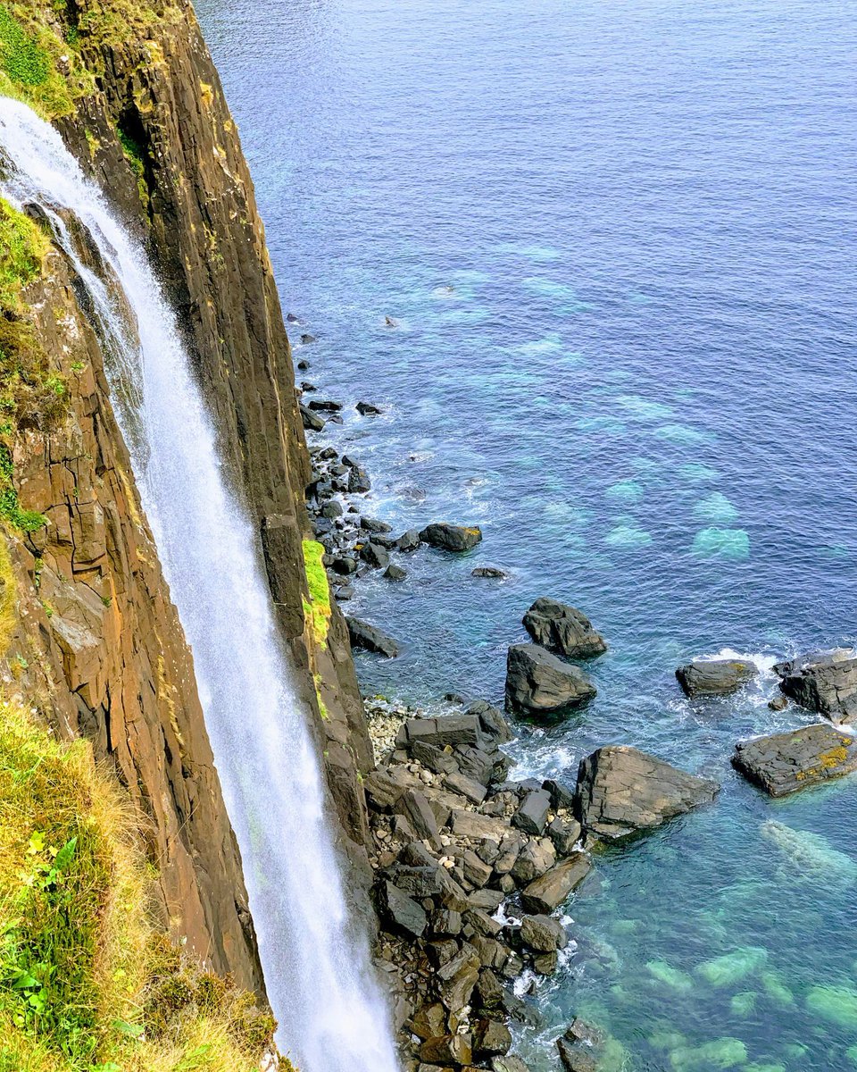 _ScotlandTours's tweet photo. Mealt Falls on the Island of Skye is an impressive 55-meter tall waterfall that plunges directly from the sea cliffs into the Sound of Raasay.
The waterfall is formed by the outflow of Loch Mealt, a freshwater loch situated close to the sea. #BespokeTours #ToursofScotland #Tours https://t.co/wFL3h9Vs9j