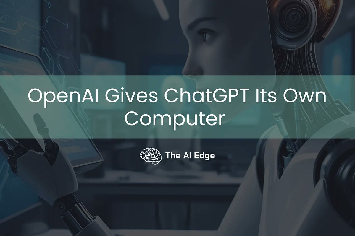 Bi-Weekly AI Updates (July 16 to July 31): Major news from OpenAI, Microsoft, Reflection AI, Runway, and more. 

ChatGPT Agent gets full computer access:
OpenAI launched an autonomous agent that runs on its own virtual computer, capable of completing multi-step tasks like