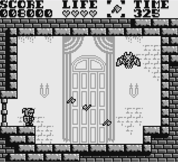 User0x7f's tweet image. This nasty demon is the first boss in Black Castle 2.
#GameBoy #gbstudio #retrogames