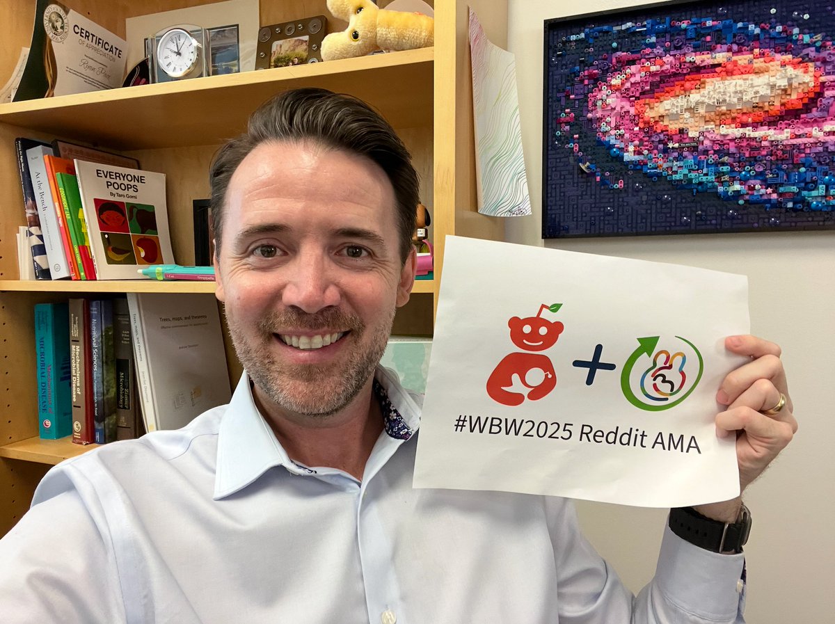 Happy #WorldBreastfeedingWeek! 

Live Q&amp;A ("Ask Me Anything") with #humanmilk &amp; #breastfeeding researchers on Reddit!

HAPPENING TODAY: August 1, 12-5PM EST
📍 Find us at: reddit.com/r/AskScience: redd.it/1meqv9w

🤱🏽 Learn more about #WBW2025: waba.org.my/wbw/