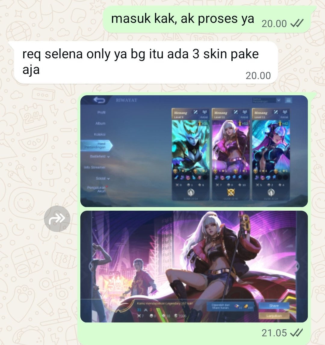 Atsu4ya | JOKI ML JOKI GENDONG tweet media