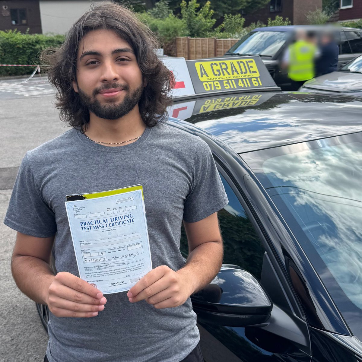 A_Grade_som's tweet photo. Congratulations to Tomas on passing his driving test at Abergavenny Test Centre this morning. Well done Tomas, you’ve made the grade :D #makingthegrade #A_Grade_som #happylicenceday #drivinglessonsbargoed https://t.co/RWXxhSizjC