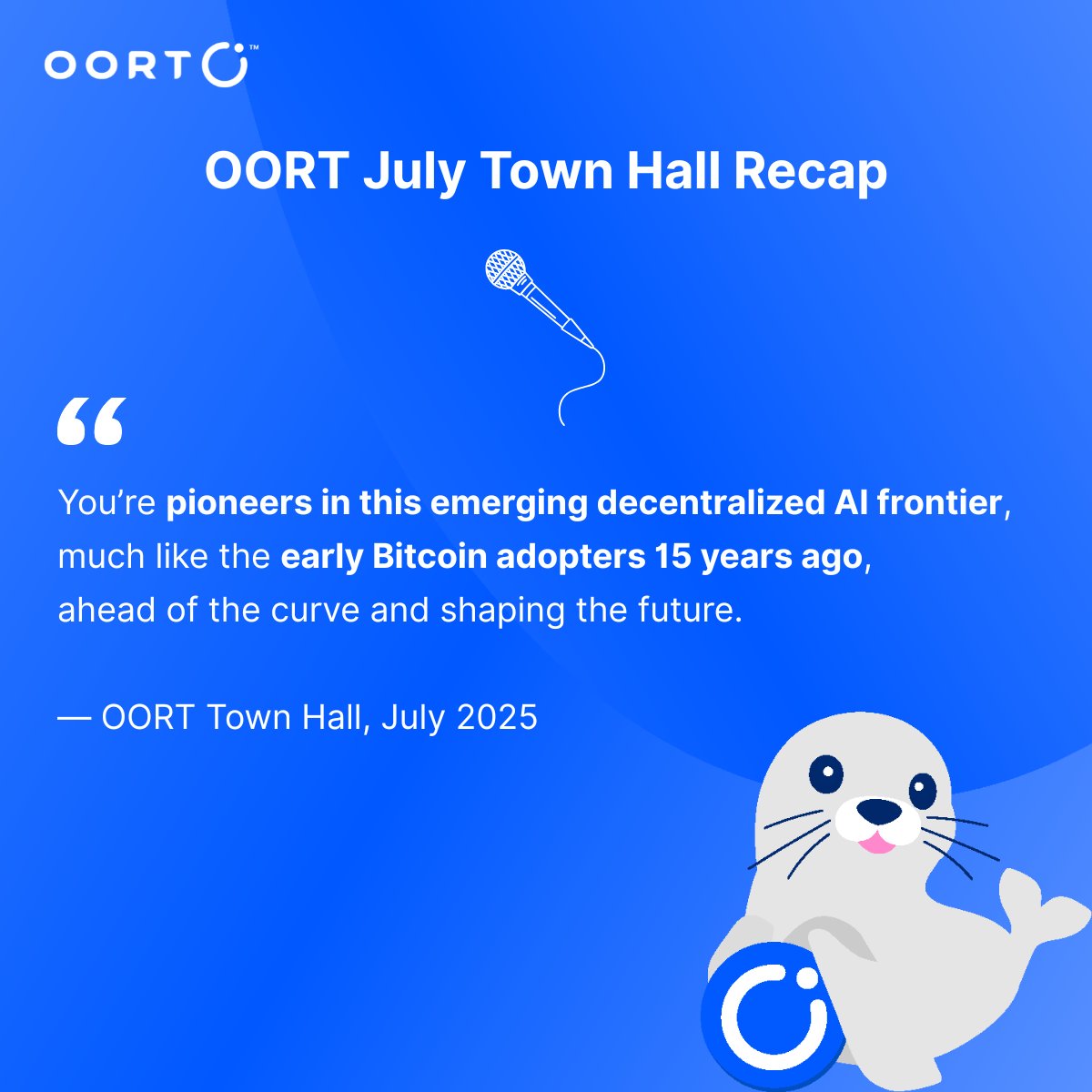 Missed our latest Town Hall? Catch up with the quick recap here👇

🔗 oortfoundation.org/news-updates/o…
