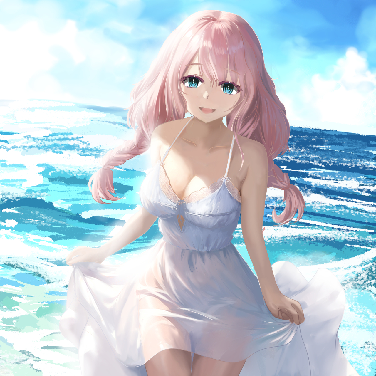 アニメスタイル 女性人物画 水着 3時の水着ガール - Search / X