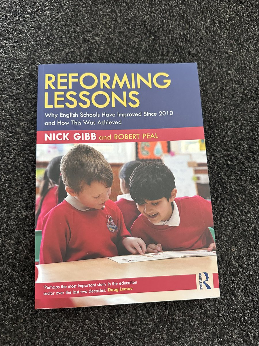 My summer read has arrived 🙌🏼 really looking forward to reading this one <a href="/NickGibbUK/">Nick Gibb</a>
