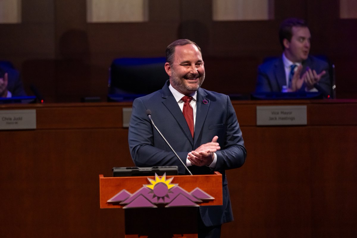 MayorSartor's tweet image. I remain incredibly grateful and honored that one year ago #surpriseaz residents voted me as the next Mayor of Surprise, Arizona.
I love this community and feel blessed to serve.
#connectionmatters