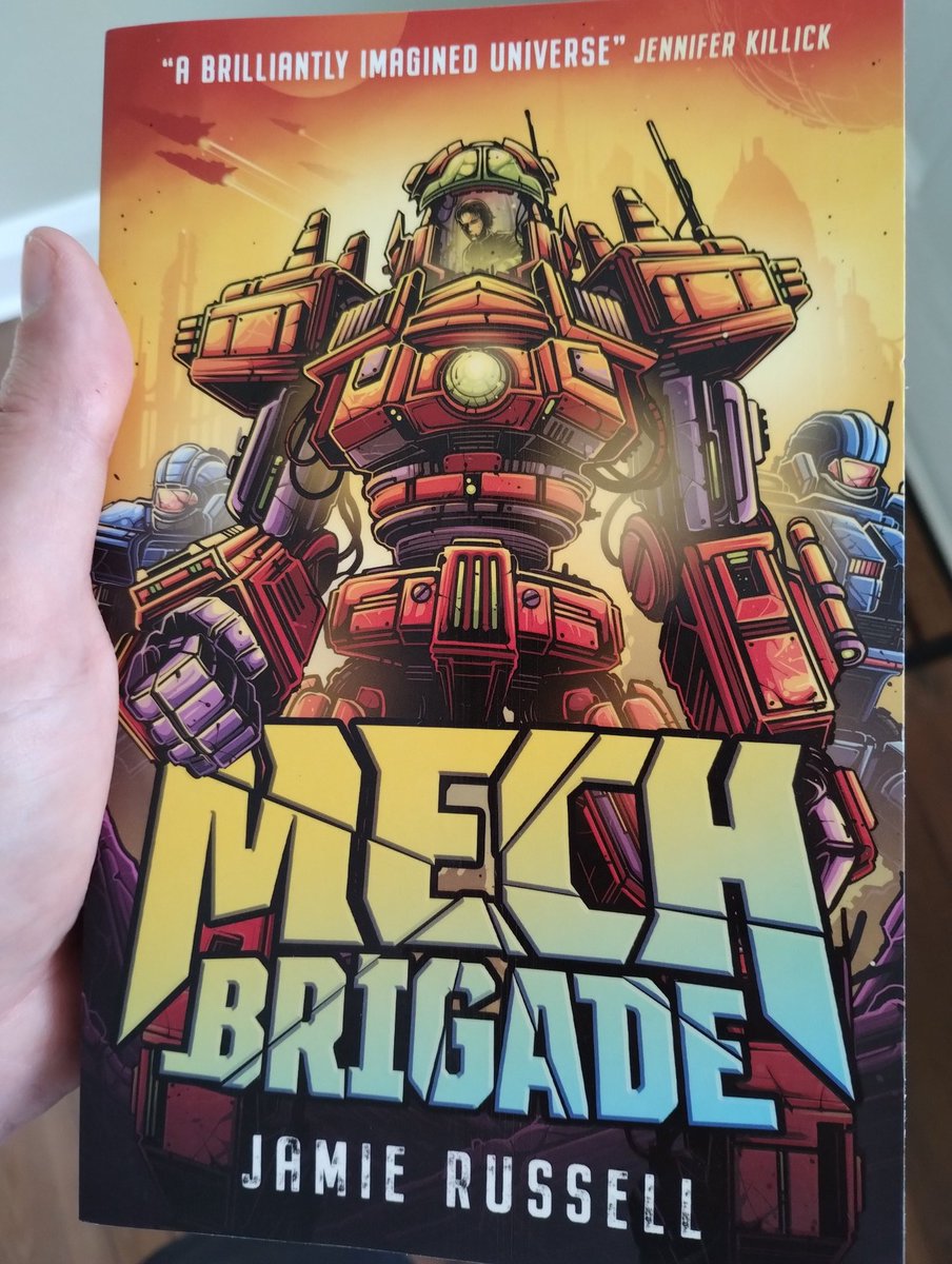 Mr Baker (@mrbakerreads) on Twitter photo Thoroughly enjoyed this one. A brilliant piece of sci-fi set in a very believable universe. Miles is an engaging main character as is Ironclad, his huge mech. <a href="/JamieRussell_74/">Jamie Russell 👽📚</a> Thoroughly enjoyed this one. A brilliant piece of sci-fi set in a very believable universe. Miles is an engaging main character as is Ironclad, his huge mech. <a href="/JamieRussell_74/">Jamie Russell 👽📚</a>