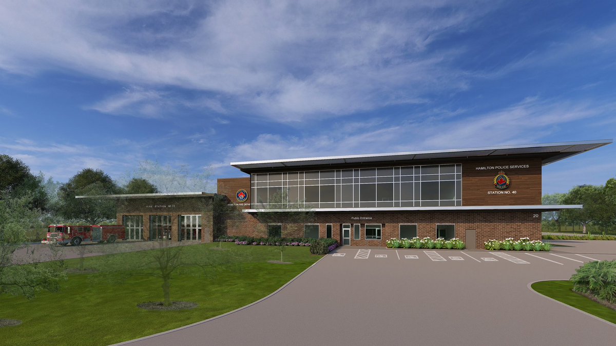 On behalf of Mayor Horwath, Council, HFD and our partners at Hamilton Police we are pleased to announce the commencement of our new joint Fire/Police Station in Waterdown. Sod turning has taken place and construction has started.