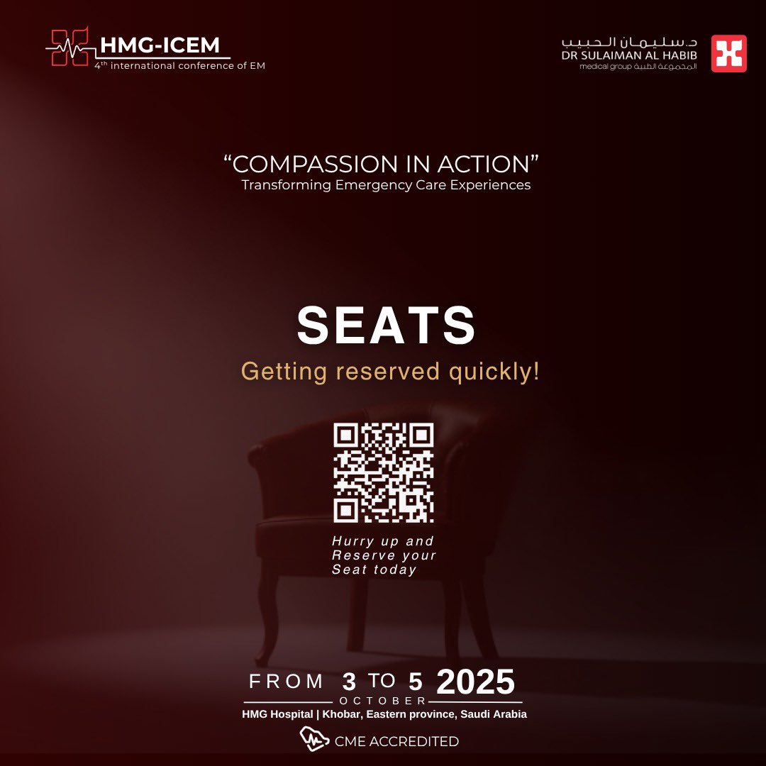 🪑 Limited seats. Unlimited impact.
Secure yours now.

🗓️ October 3–5 | 📍Khobar.