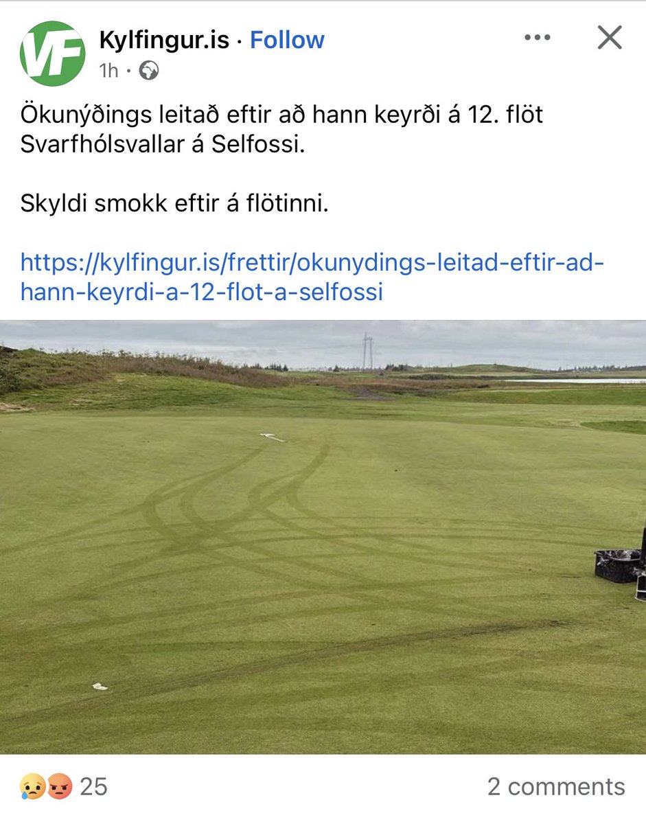 Ja okei nettasti gaur allra tíma bara