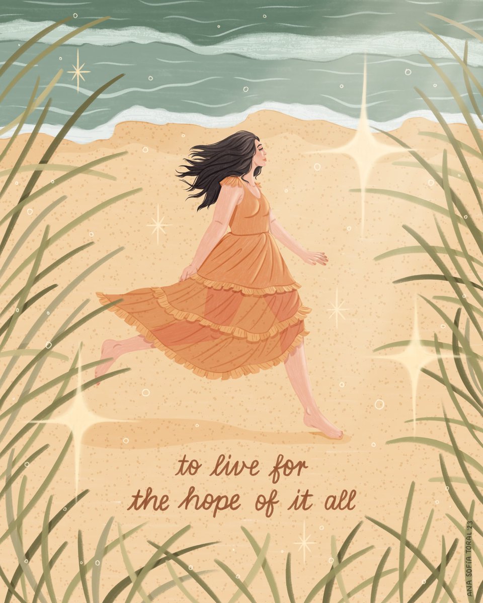 Agosto:
Las swifties: "salt air…."