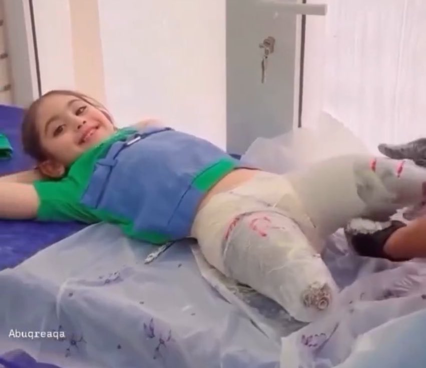 Drop a ❤️ for this little angel! 🇵🇸
Pray for her, don't stop talking about our children!