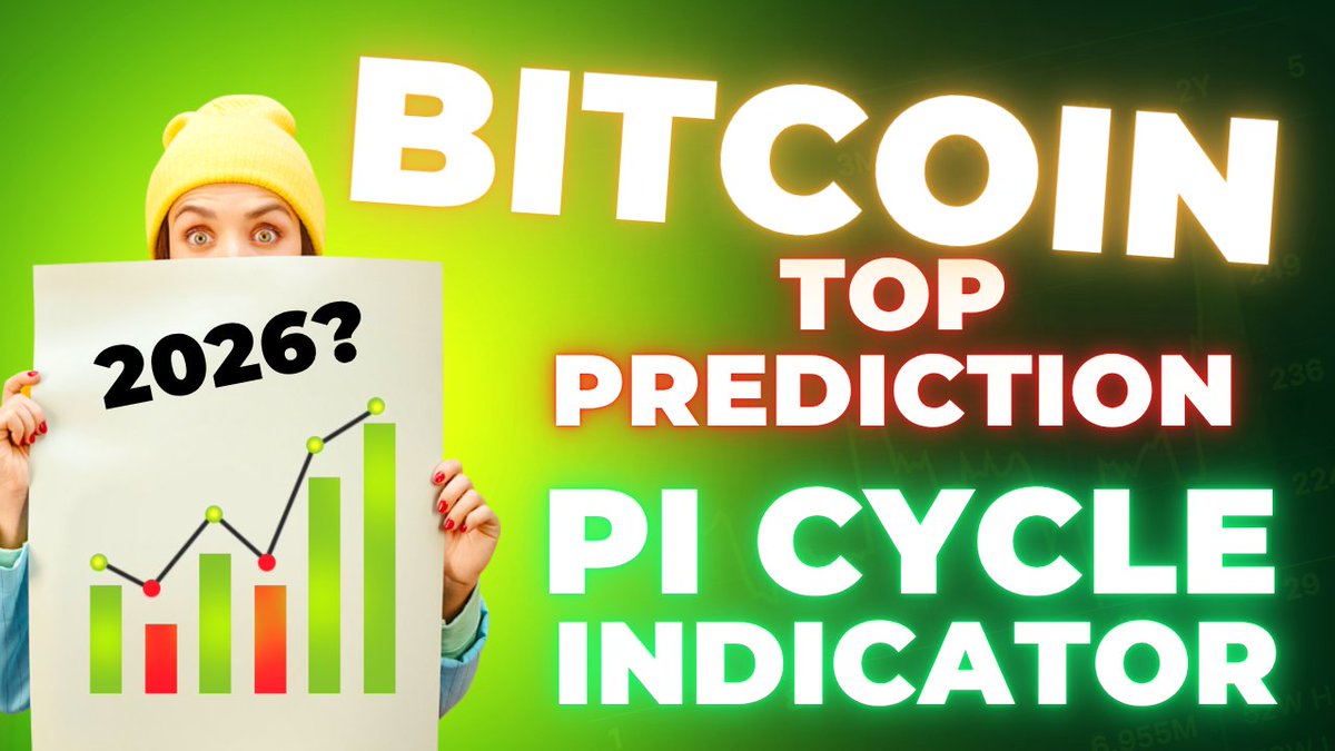 When Will Bitcoin Peak? Pi Cycle Indicator Tells You #btc #crypto #btcnews youtu.be/NXuKH03bVHk?si… via <a href="/YouTube/">YouTube</a>