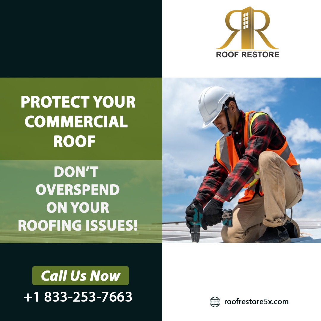 RoofRestore5X's tweet photo. 🛑 Protect Your Investment!
Your commercial roof is too valuable to ignore. Don’t wait until small issues become big expenses.
✅ Timely Repairs
✅ Affordable Solutions
✅ Trusted Professionals

📞 Call Now: +1 833-253-7663
🌐 https://t.co/WBYnIMNwJI

#CommercialRoofing #RoofRepair #RoofMaintenance #RoofInspection #FlatRoofExperts #LeakPrevention #RoofRestore5x #BusinessProtection #RoofDamage #BuildingSafety #PreventCostlyRepairs #RoofCare